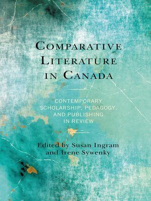 cover image of Comparative Literature in Canada